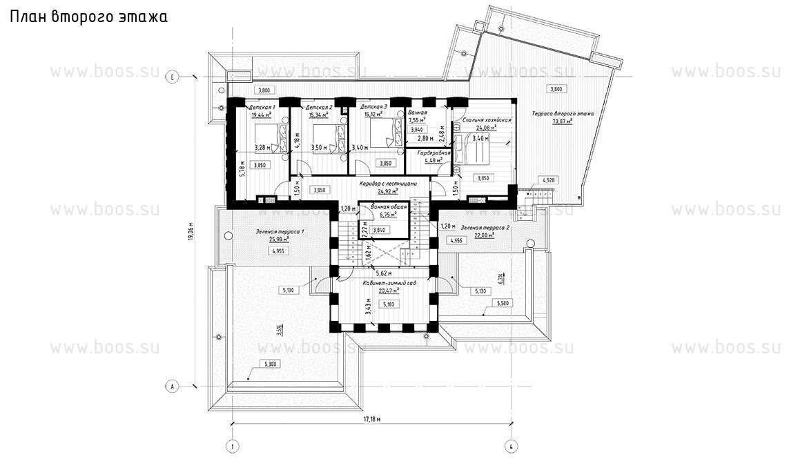 Cvetnik house, BOOS architects BOOS architects Casas de estilo escandinavo