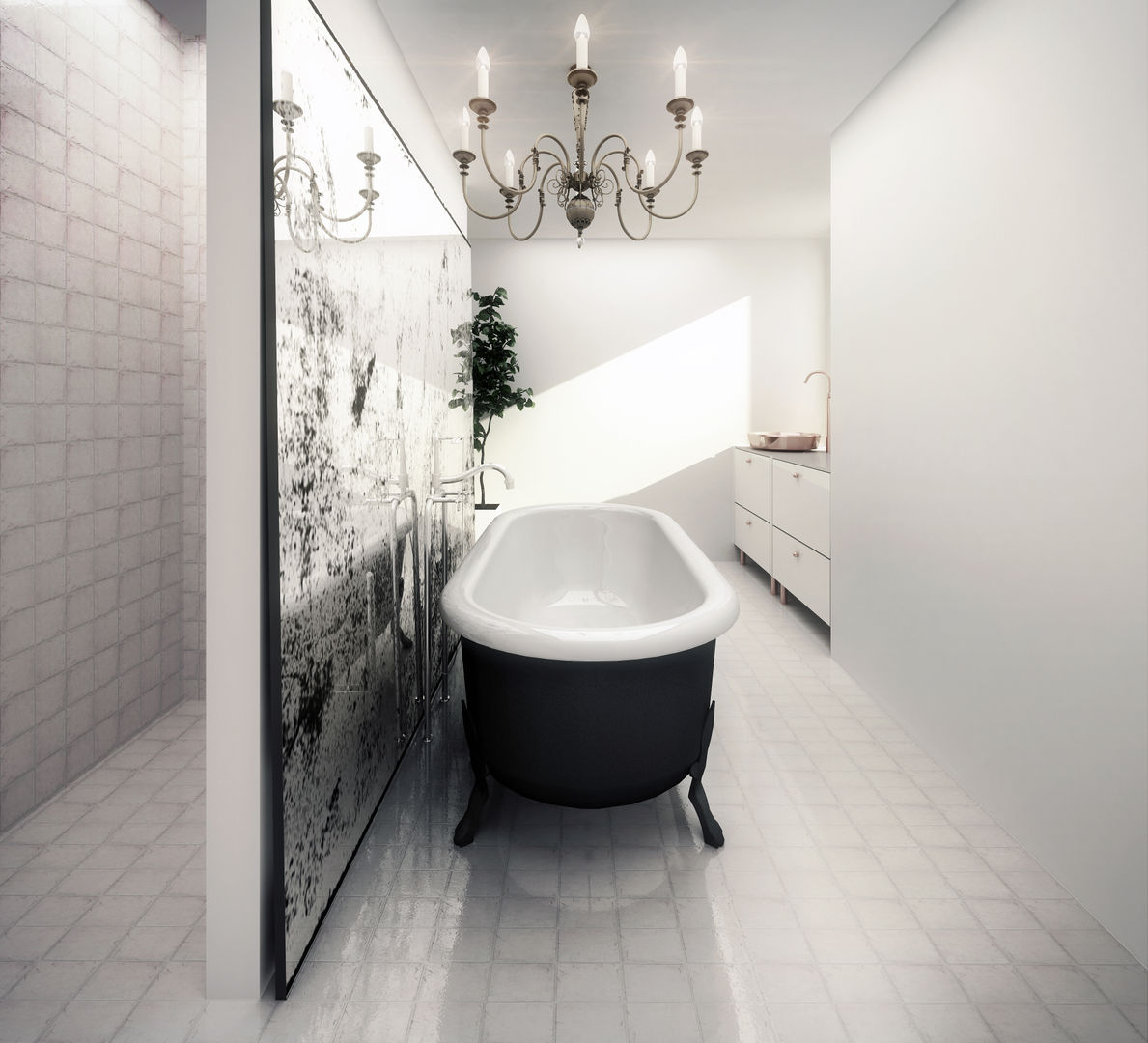 Bathroom guy taylor associates 現代浴室設計點子、靈感&圖片 磁磚