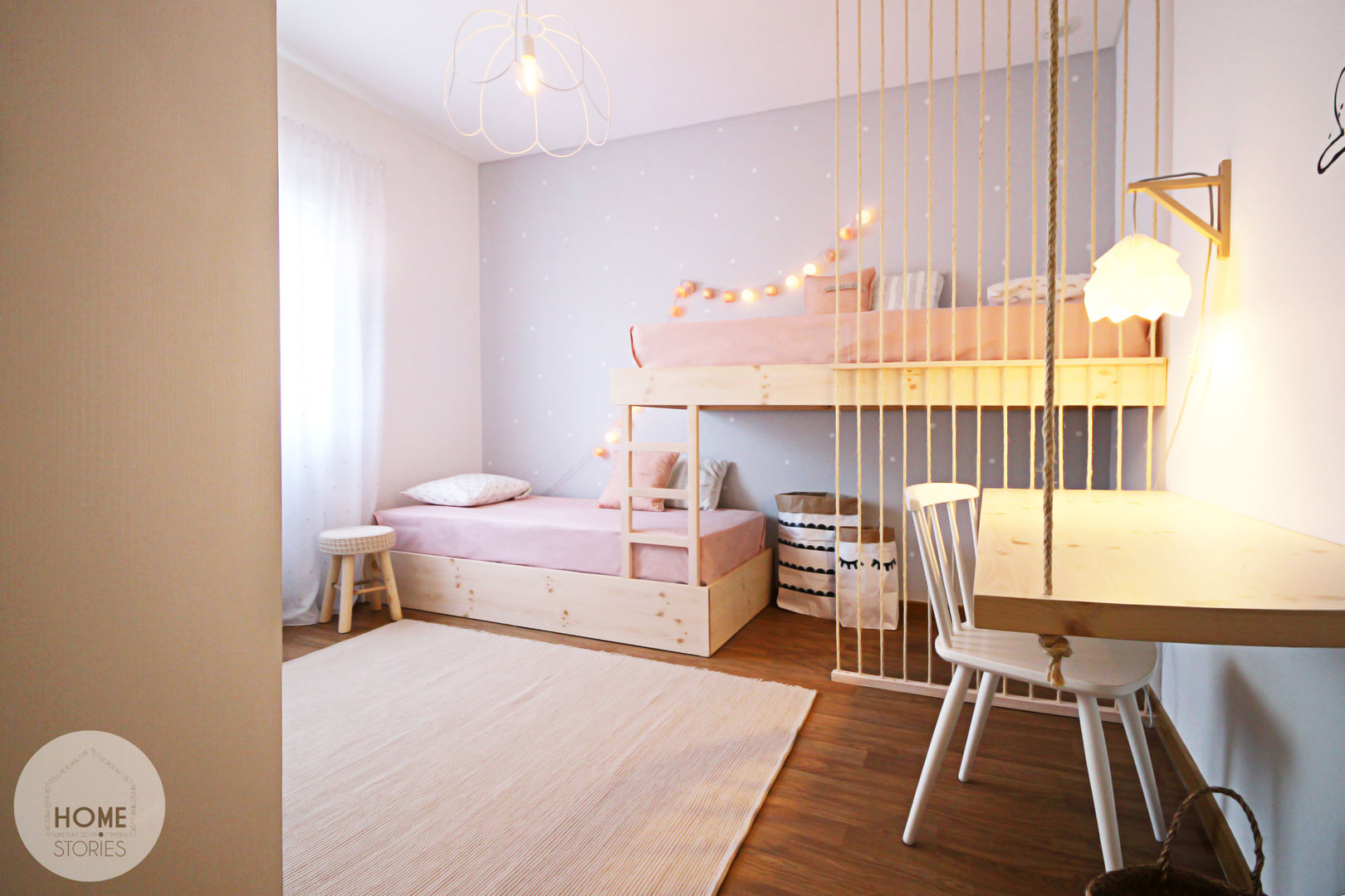 homify Scandinavian style nursery/kids room