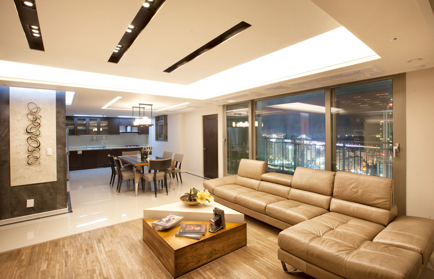 대연동 혁신팬트하우스프로젝트, 보운디자인 보운디자인 Modern living room