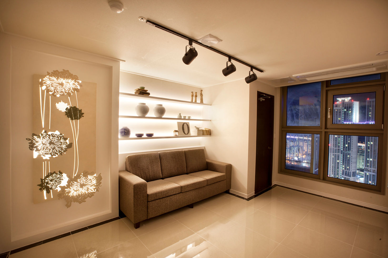 대연동 혁신팬트하우스프로젝트, 보운디자인 보운디자인 モダンスタイルの寝室