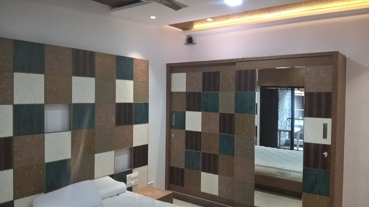 Mr. Kirit Kumar, i'studio creative i'studio creative Modern style bedroom OSB