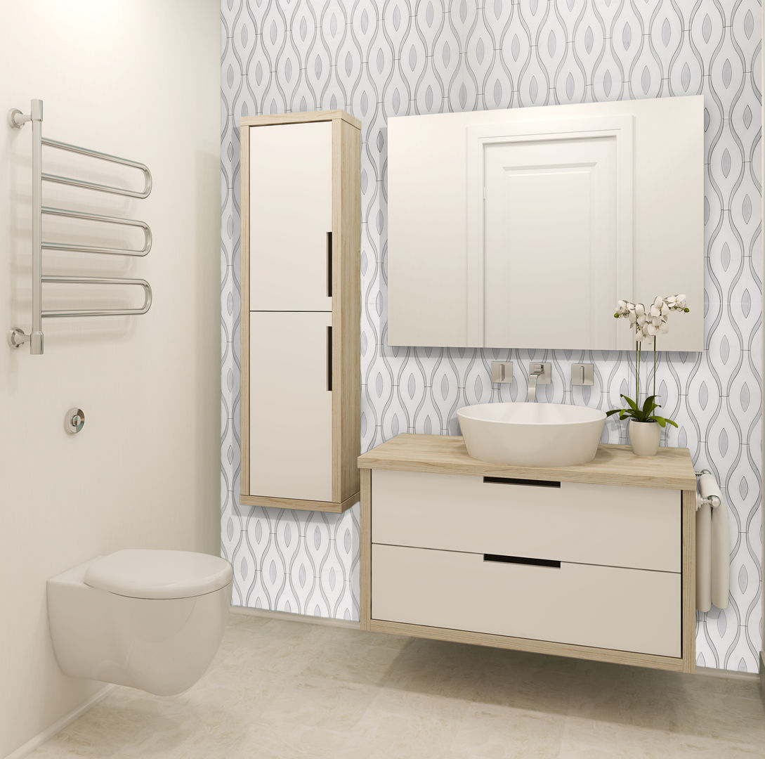 Water-Jet Designs, Elalux Tile Elalux Tile Moderne Badezimmer Marmor