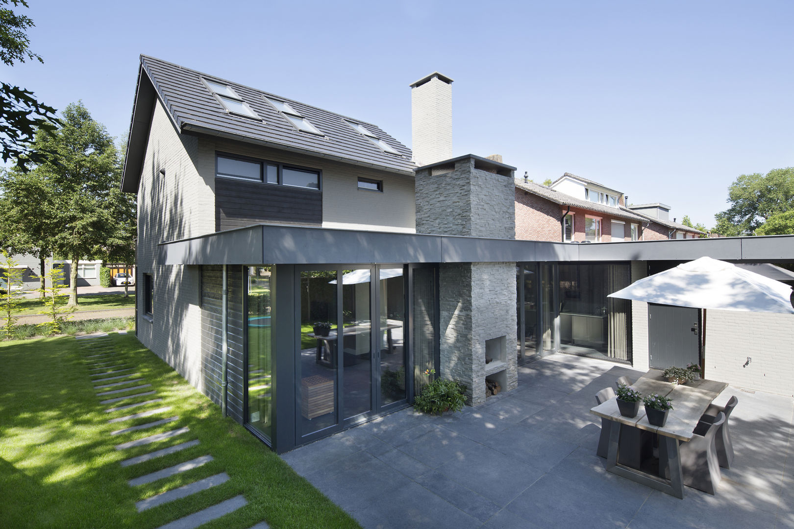 Woning Baars, Vermeer Architecten bv Vermeer Architecten bv Modern houses