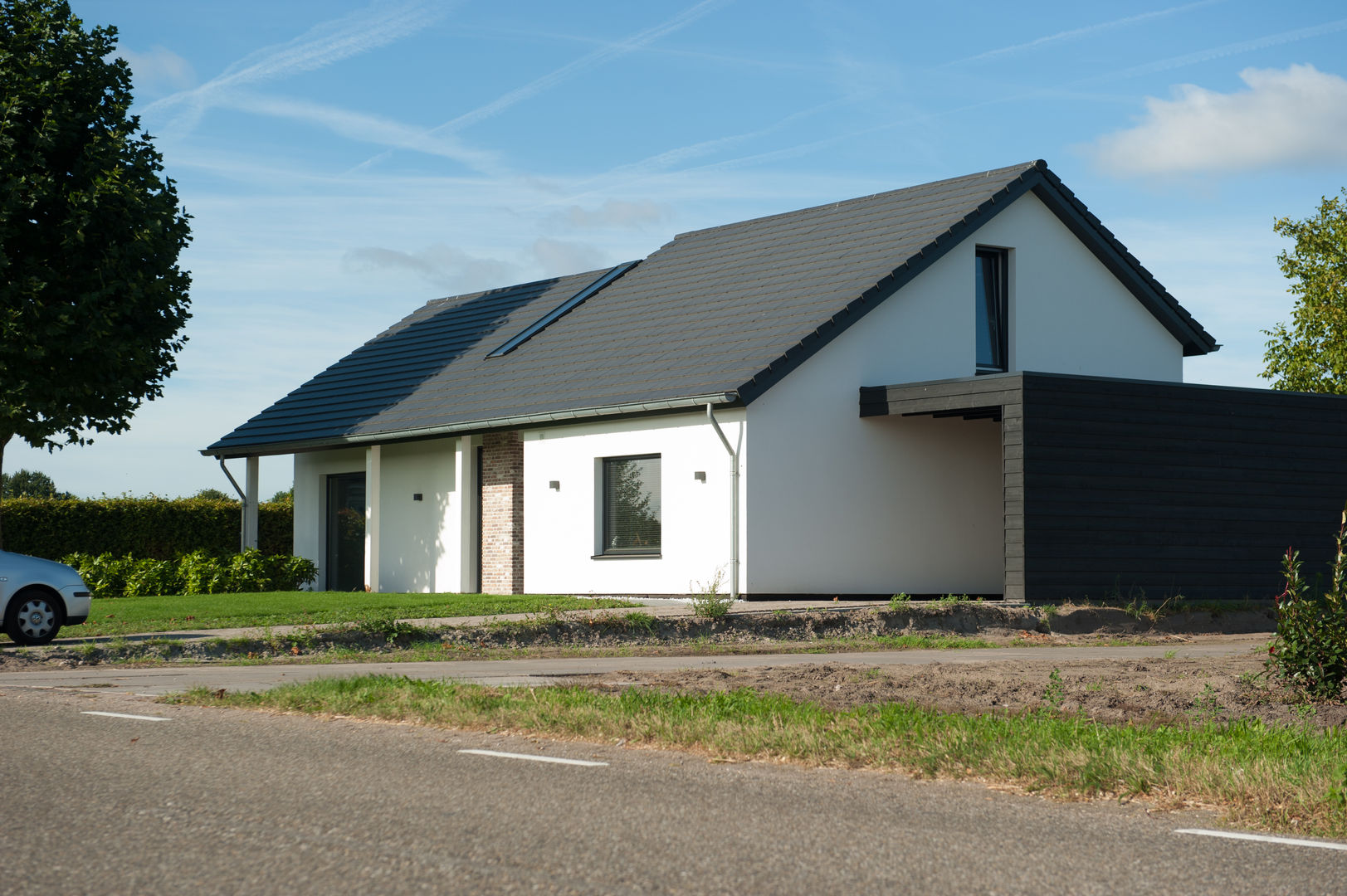 woonhuis Berkel-Enschot, Jan Couwenberg Architectuur Jan Couwenberg Architectuur غرفة المعيشة ديكورات واكسسوارات