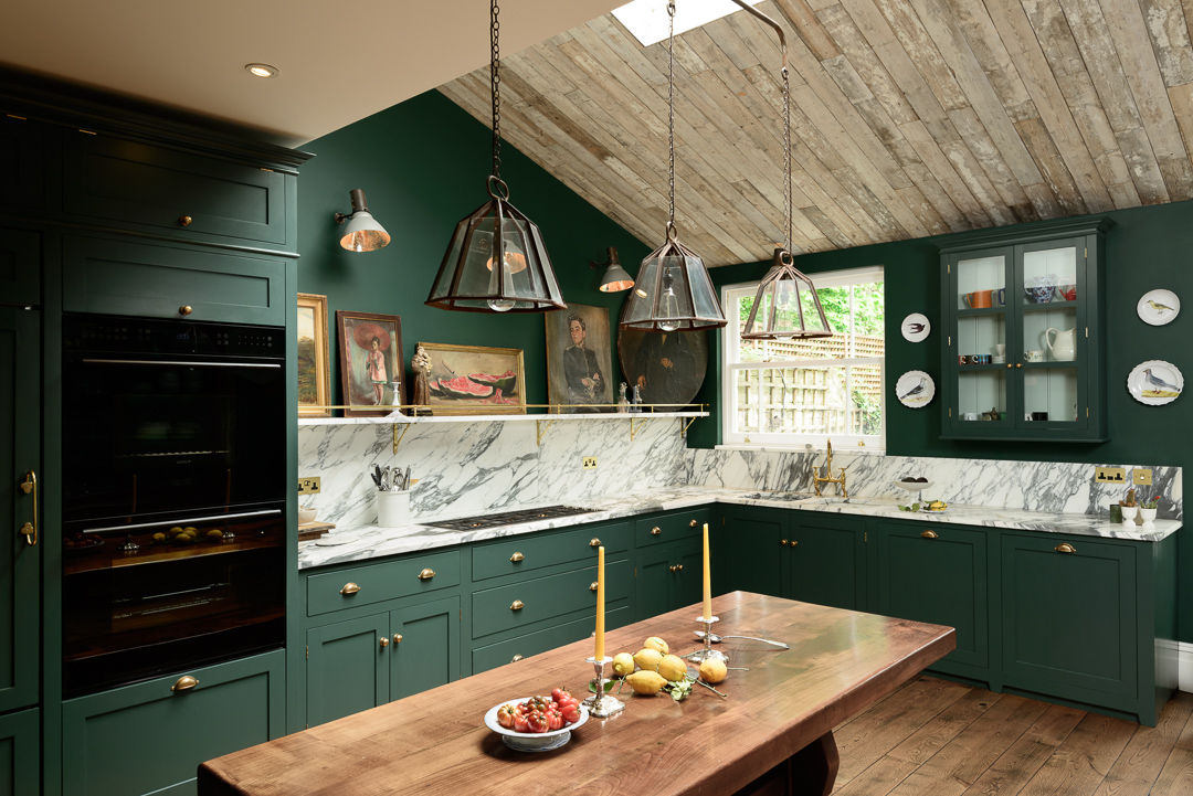 The Peckham Rye Kitchen by deVOL deVOL Kitchens 클래식스타일 주방 우드 우드 그레인