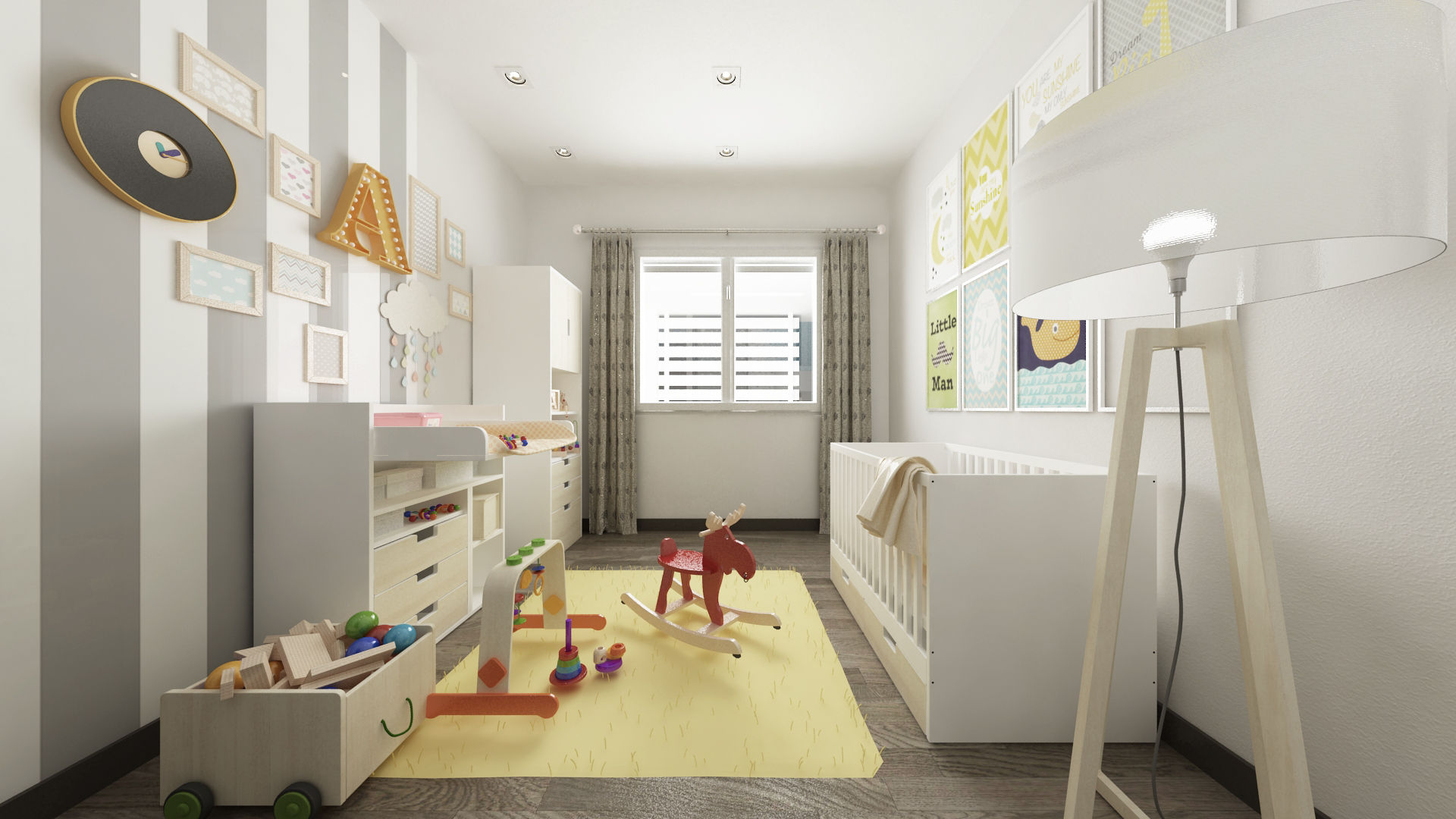 homify モダンデザインの 子供部屋