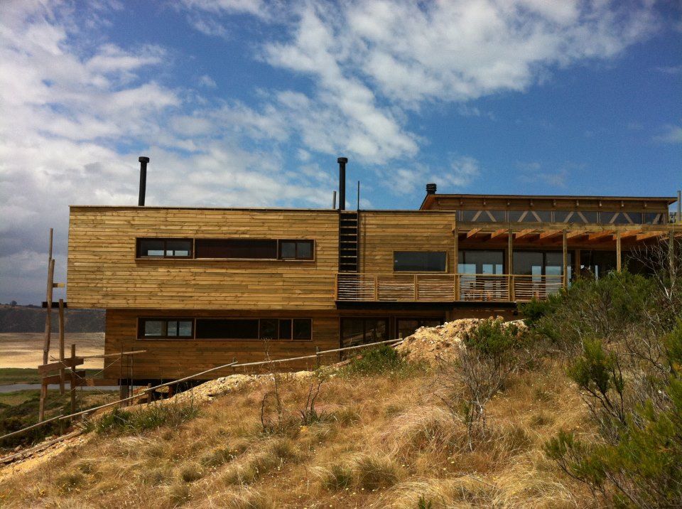 CASA TUNQUEN, BLAC arquitectos BLAC arquitectos Casas de estilo mediterráneo Madera Acabado en madera