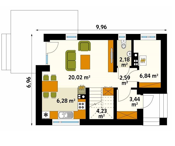 homify Dinding & Lantai Modern