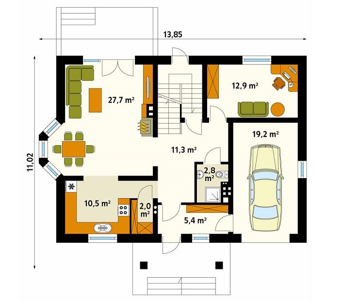 homify Moderne muren & vloeren