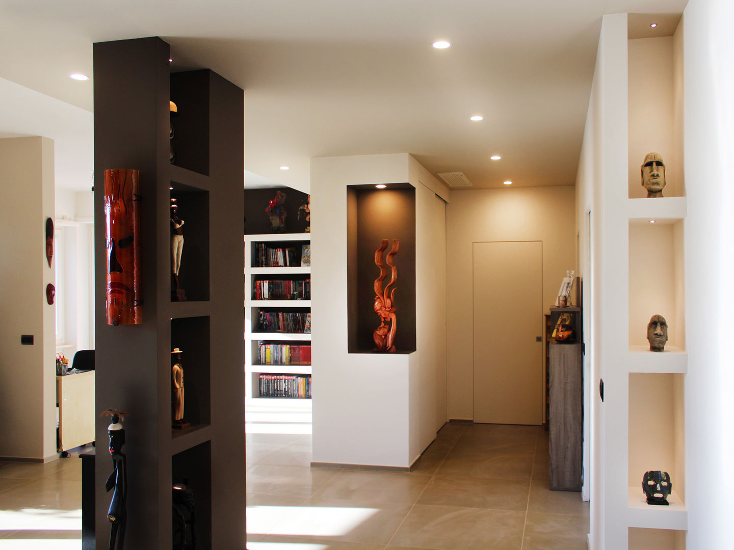 Collegno Apartment, Studio 06 Studio 06 Modern corridor, hallway & stairs