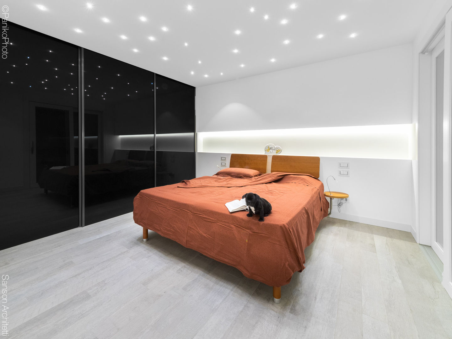 SF HOUSE, SANSON ARCHITETTI SANSON ARCHITETTI Minimalist bedroom