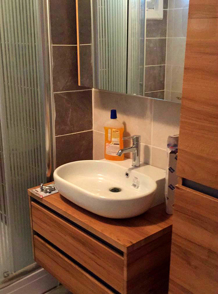 Kuzguncuk Yuvam Apt. Komple Tadilat Projesi, Mandalin Dizayn Mandalin Dizayn Modern bathroom