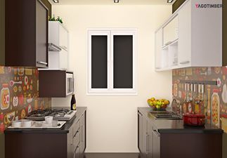 Yagotimber's Modular Kitchen Design , Yagotimber.com Yagotimber.com غرفة المعيشة