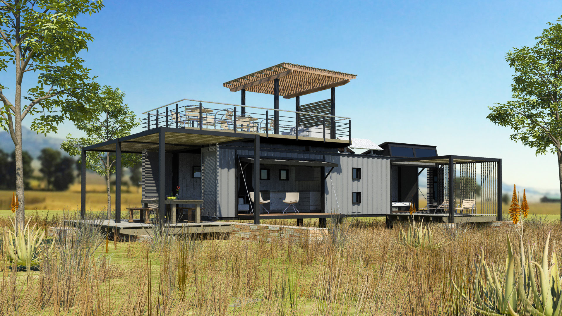 13 South African Homes Built In Old Shipping Containers Homify