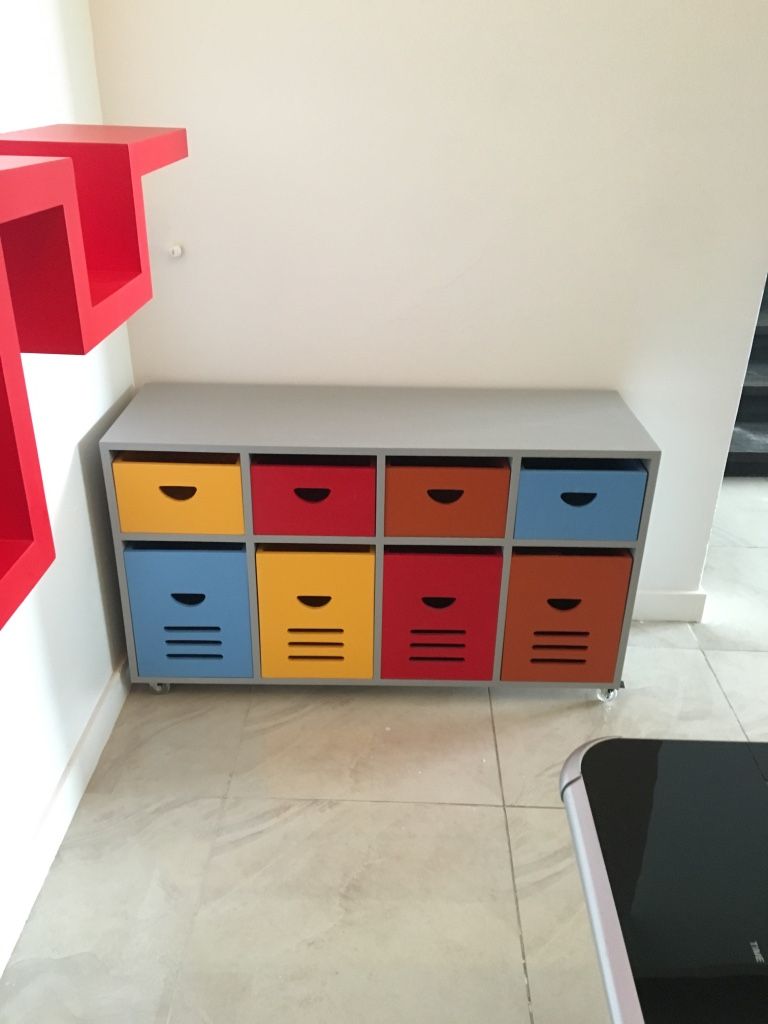 homify Nursery/kid’s room Wood Wood effect Storage