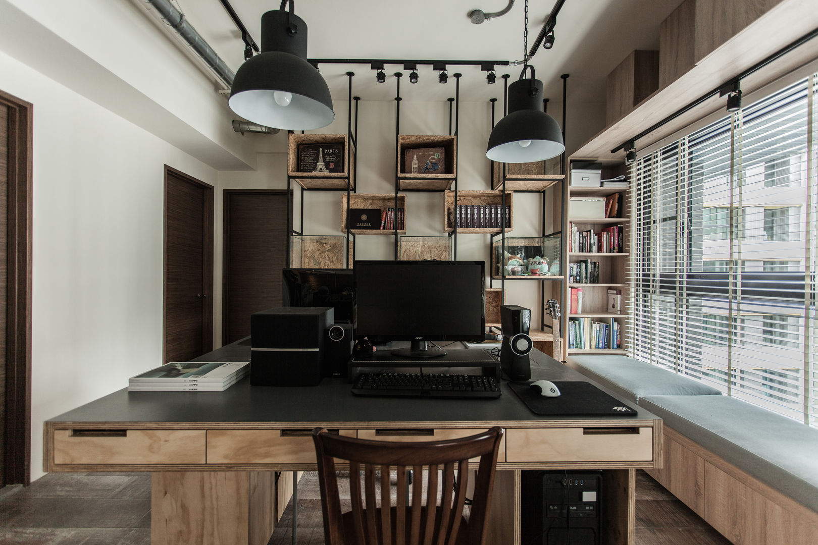 竹東 PC House, 丰墨設計 | Formo design studio 丰墨設計 | Formo design studio Endüstriyel Çalışma Odası