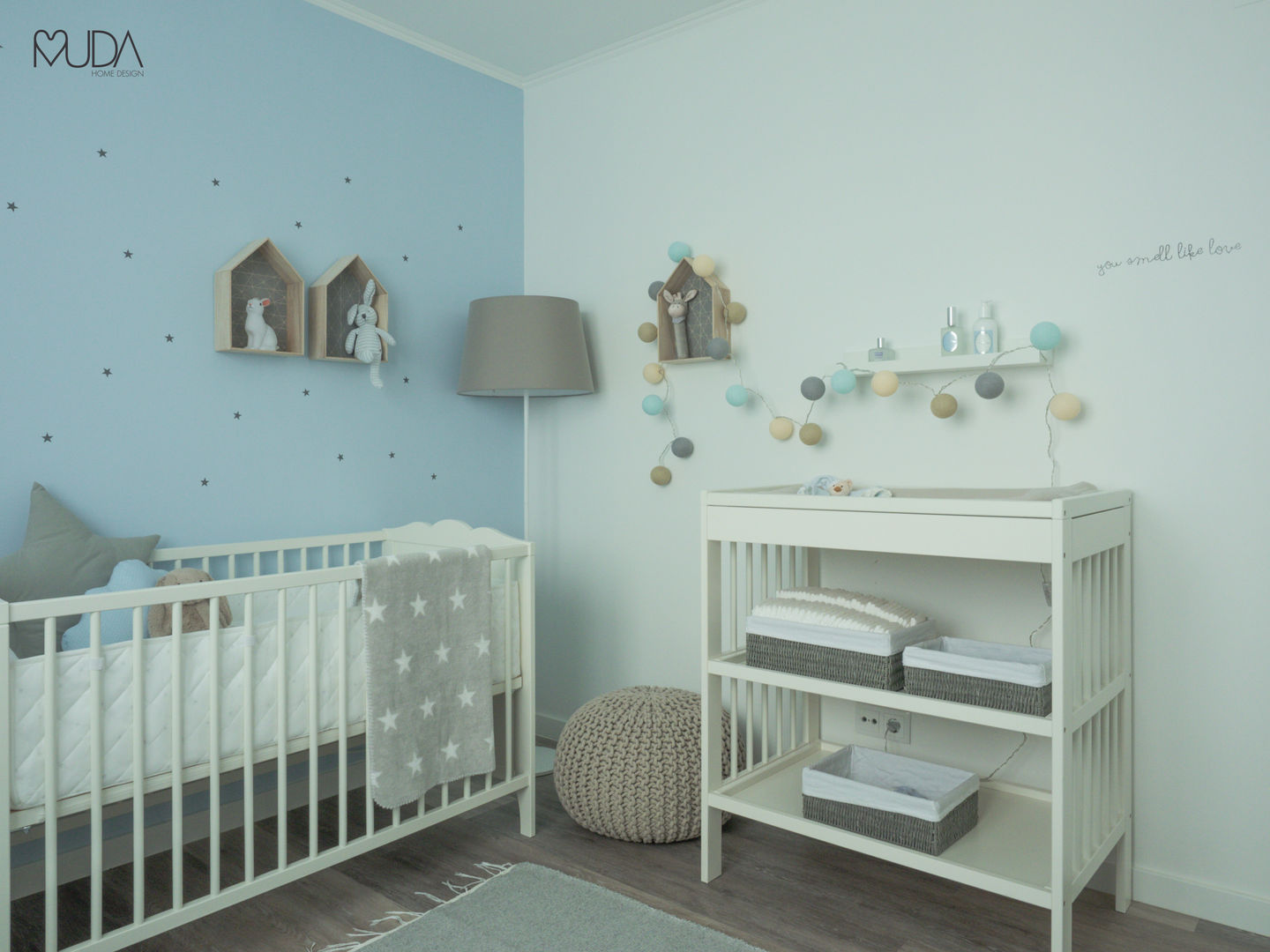 Baby Pedro's Room - Palmela, MUDA Home Design MUDA Home Design Scandinavian style nursery/kids room