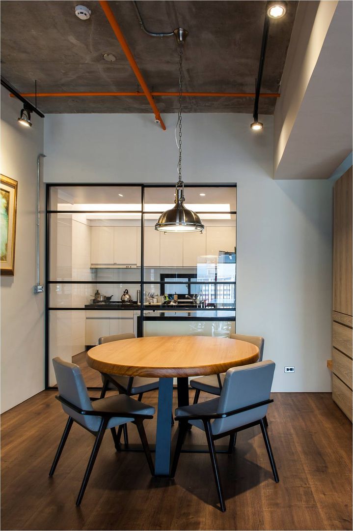 輕工業風, 木皆空間設計 木皆空間設計 Industrial style dining room