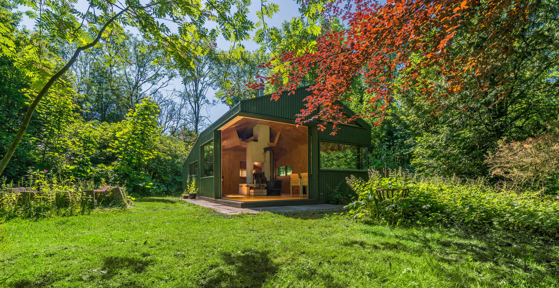 Thoreau's Cabin, cc-studio cc-studio Kırsal Evler Aluminyum/Çinko