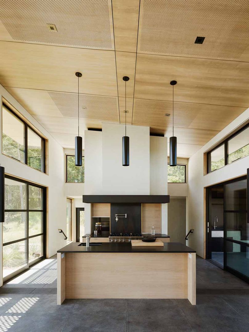 Healdsburg I, Feldman Architecture Feldman Architecture Cocinas de estilo moderno