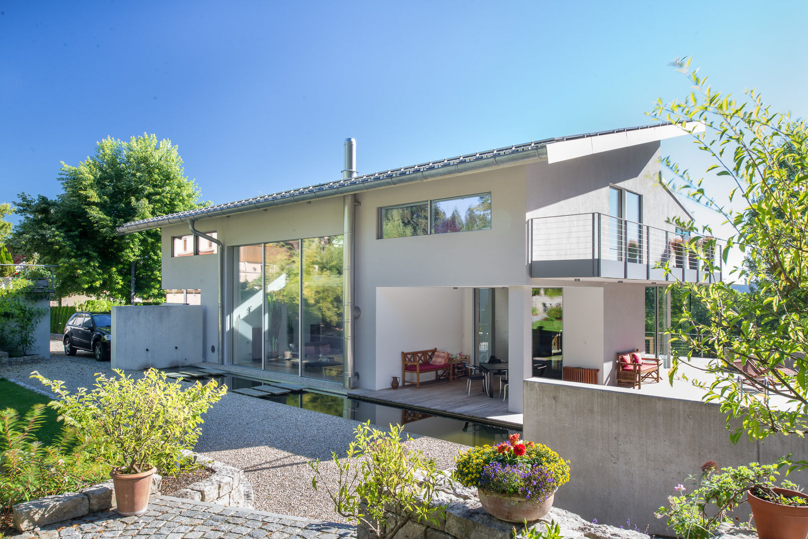 EFH Bauten, Burckhardt Metall Glas GmbH Burckhardt Metall Glas GmbH Modern home