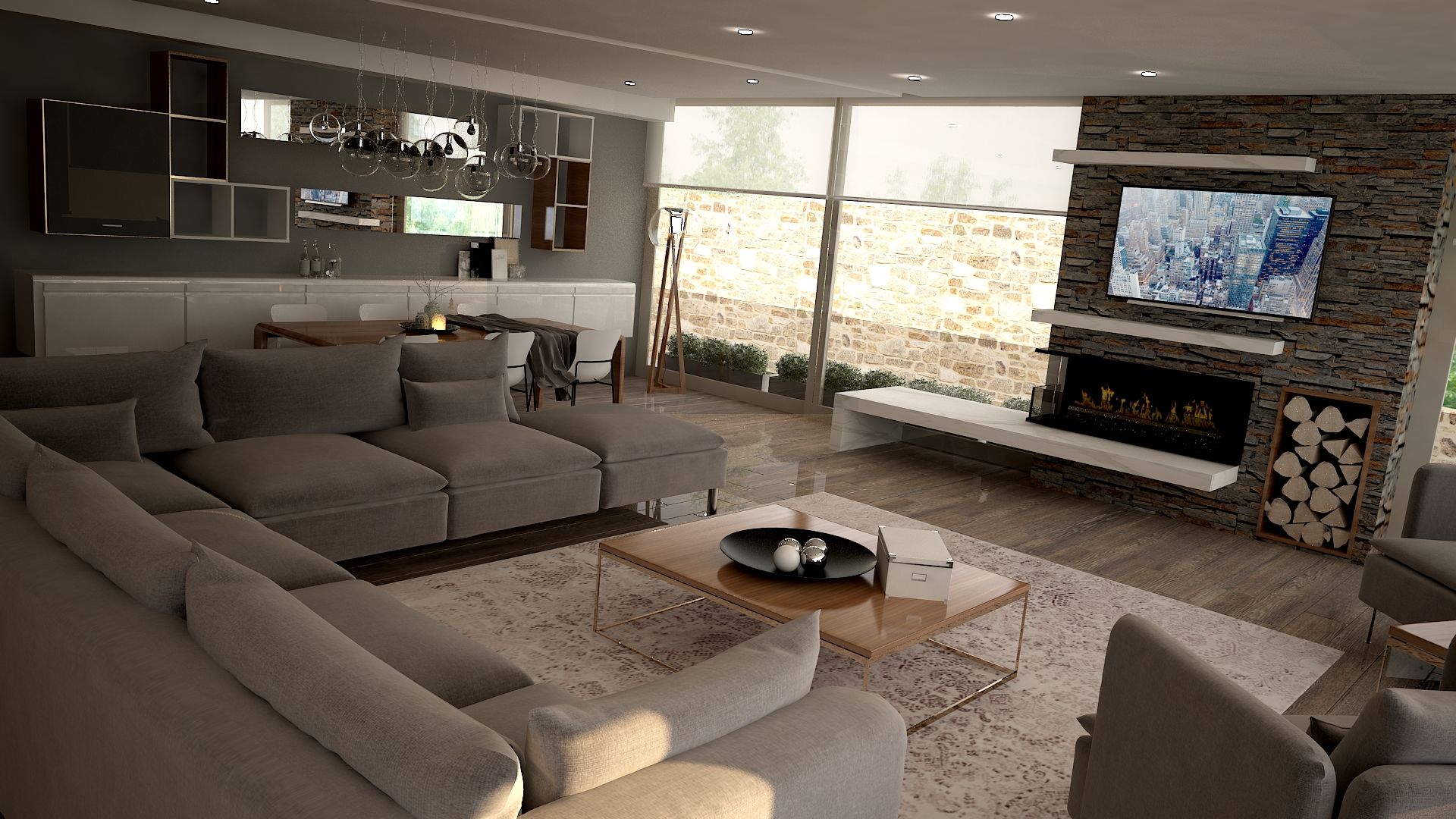 homify Modern living room