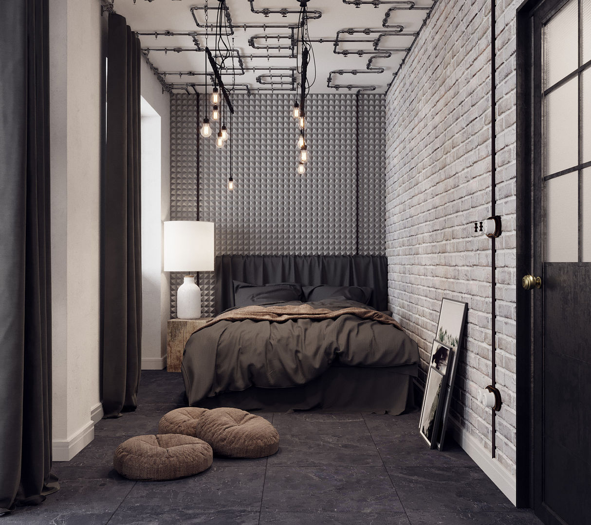 homify Dormitorios de estilo industrial