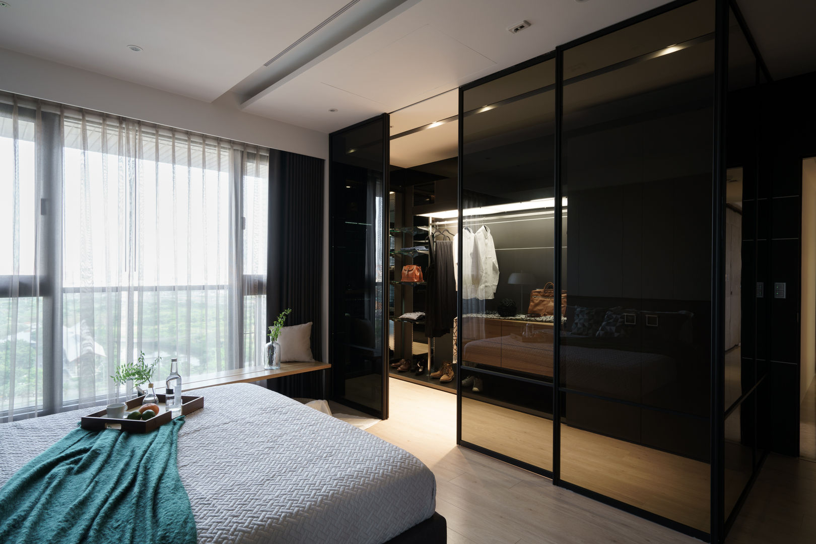 靚 , 千綵胤空間設計 千綵胤空間設計 Modern style bedroom