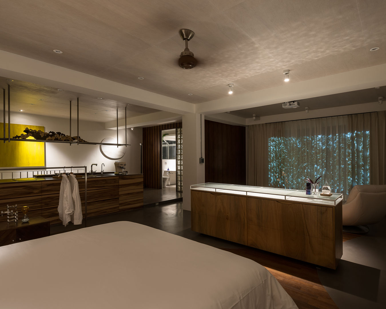 Casa in Keelung, 鄭士傑室內設計 鄭士傑室內設計 ห้องนอน