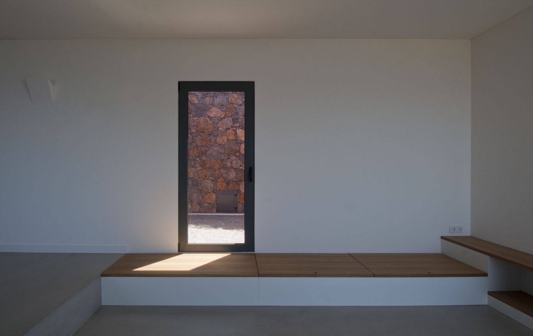 Living Room Mayer & Selders Arquitectura Minimalistyczny salon Drewno O efekcie drewna living room