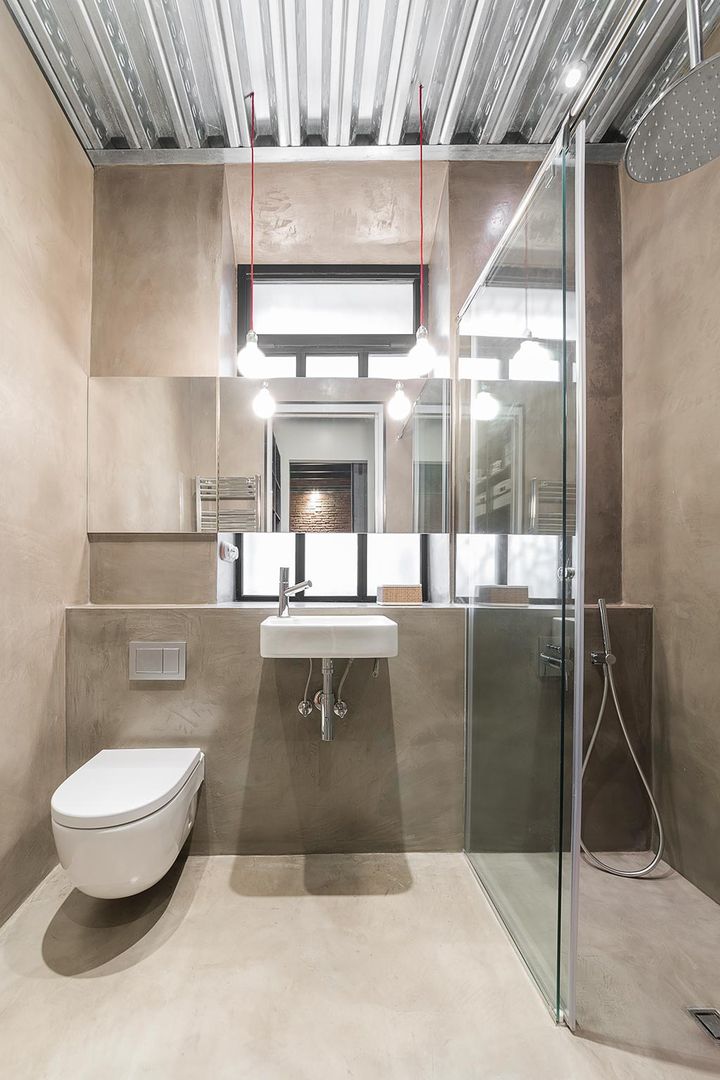 Baño vivienda Poble Sec N.A. Construcción Baños rústicos