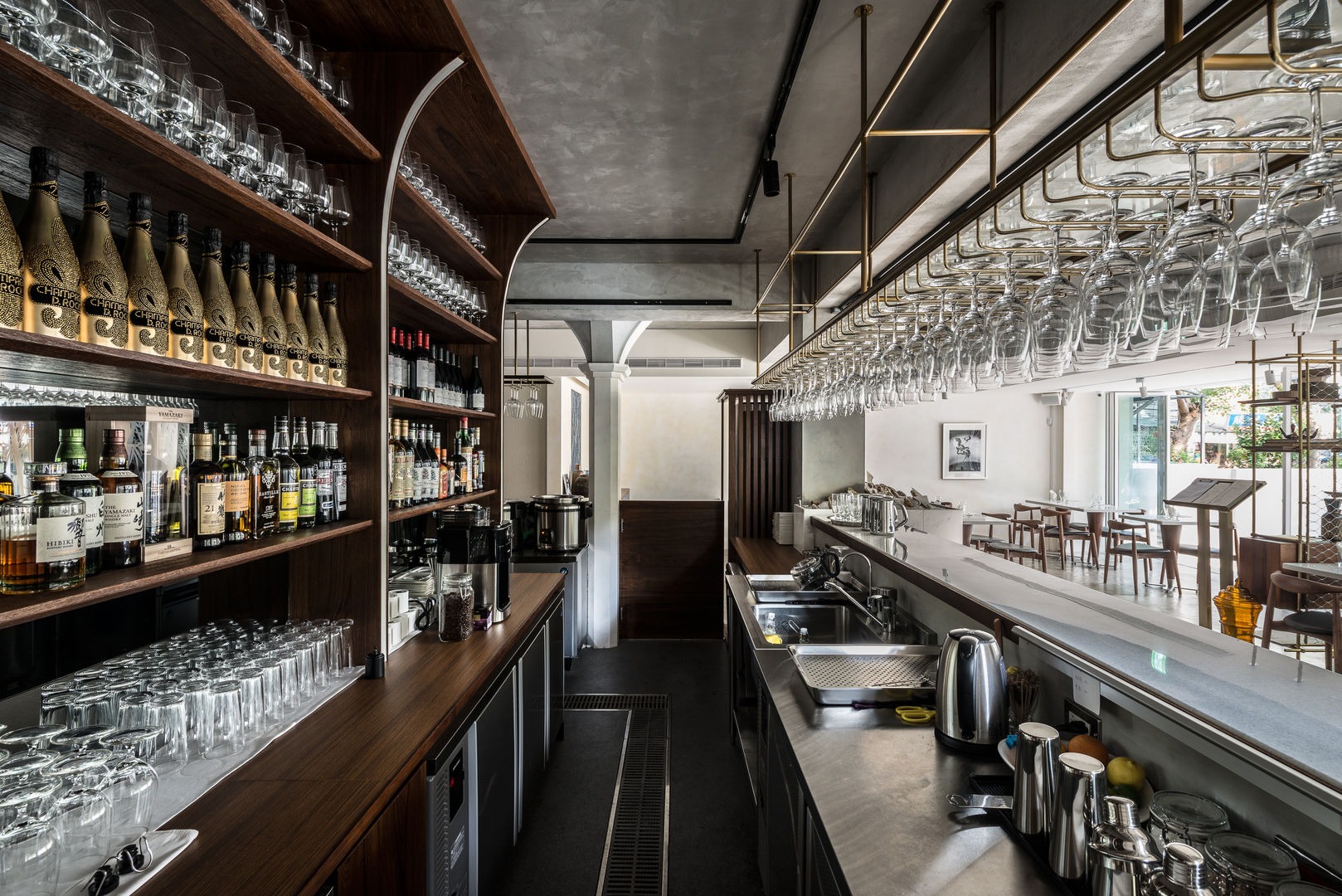 Oyster Bar by Fujin Tree, 鄭士傑室內設計 鄭士傑室內設計 상업공간 바 & 카페