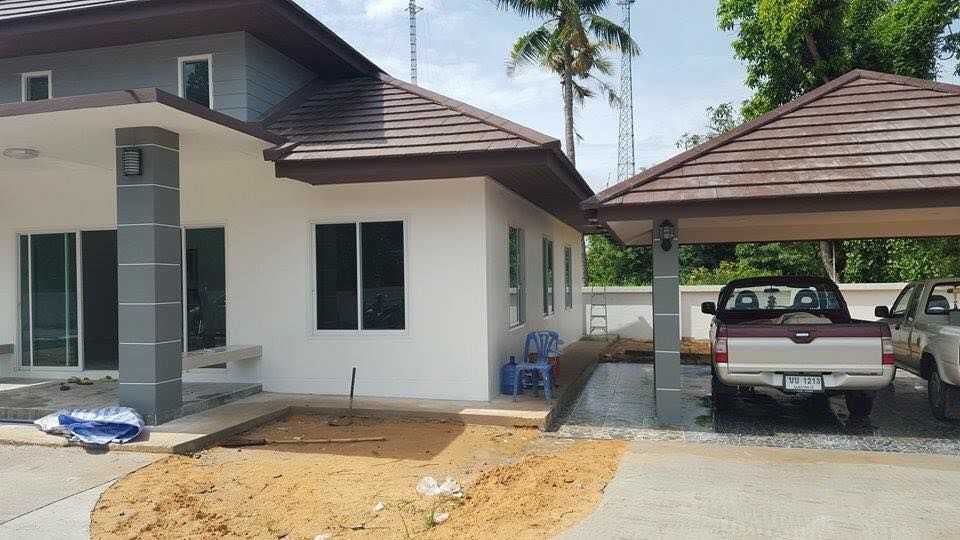 บ้านชั้นเดียว จ.อุบลราชธานี, สถาปนิกสร้างสรรค์ สถาปนิกสร้างสรรค์ Casas modernas Betão