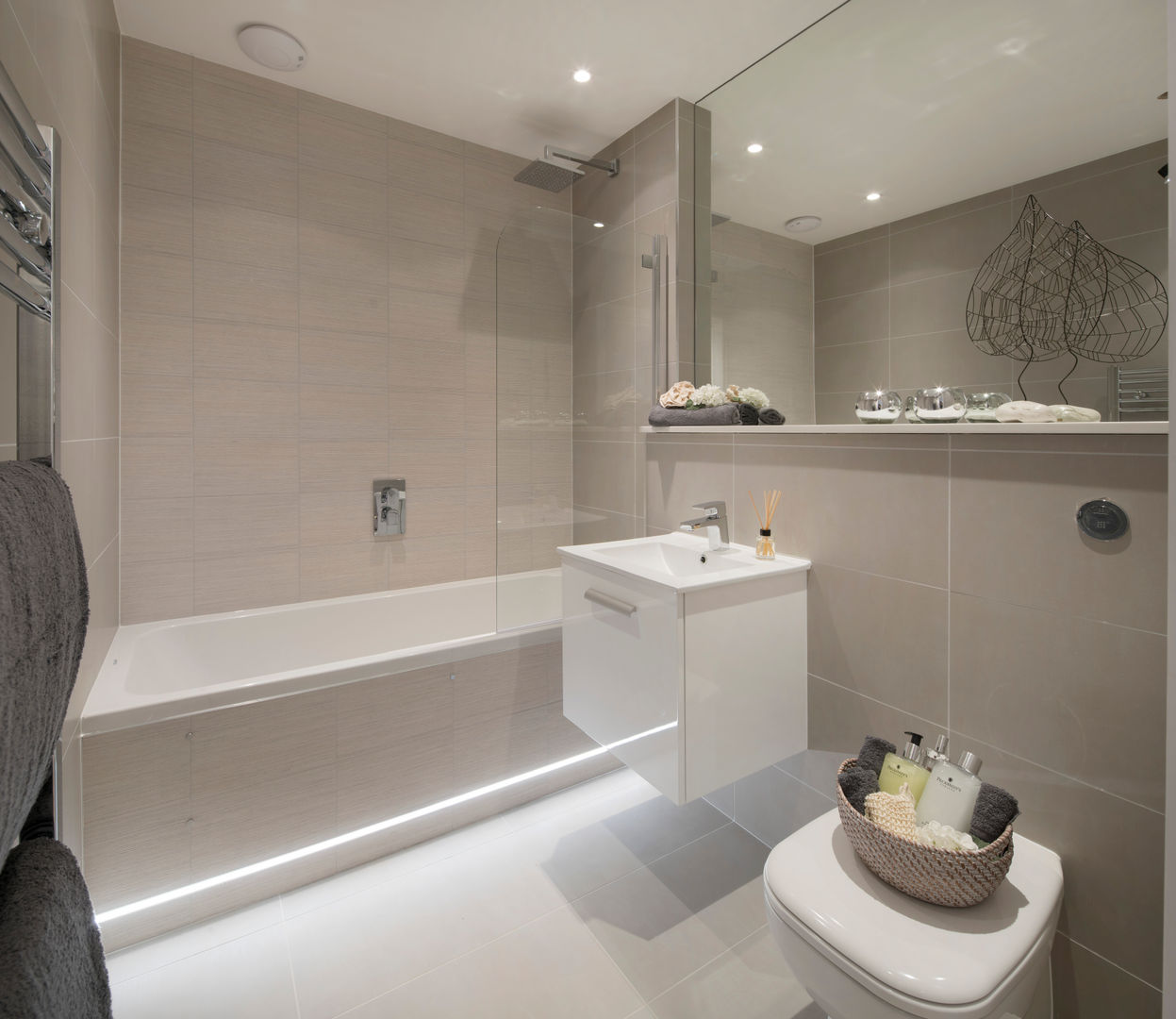 Station Rd, New Barnet Jigsaw Interior Architecture & Design ห้องน้ำ bathroom