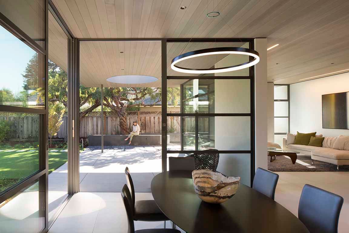The Lantern House, Feldman Architecture Feldman Architecture Modern Dining Room
