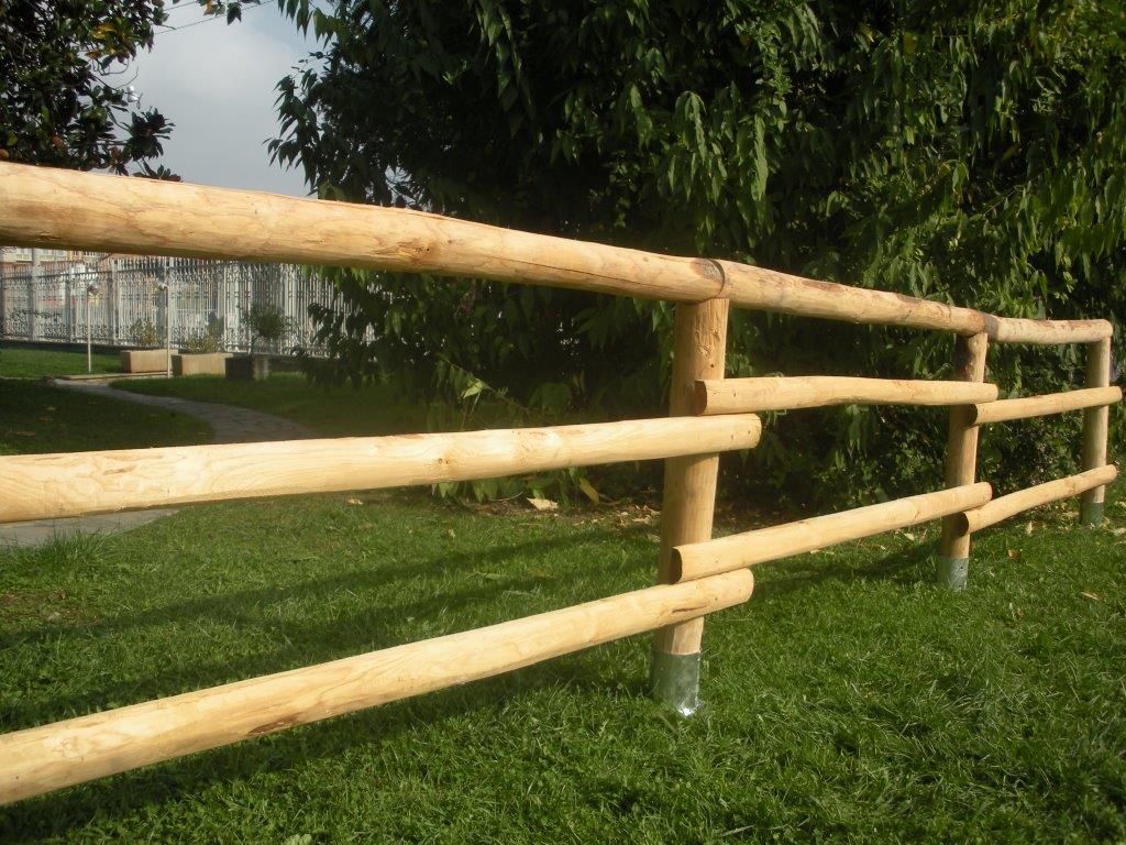 Staccionate e recinzioni in legno massiccio, ONLYWOOD ONLYWOOD Rustic style garden Solid Wood Multicolored Fencing & walls