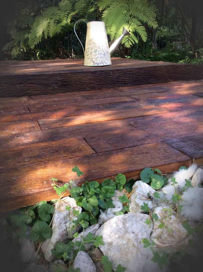 LÍNEA WOOD - LAPACHO, AG Outdoor Design AG Outdoor Design Rustic style walls & floors Reinforced concrete Wall & floor coverings
