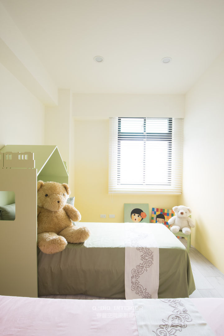 homify Dormitorios infantiles de estilo escandinavo Camas y cunas