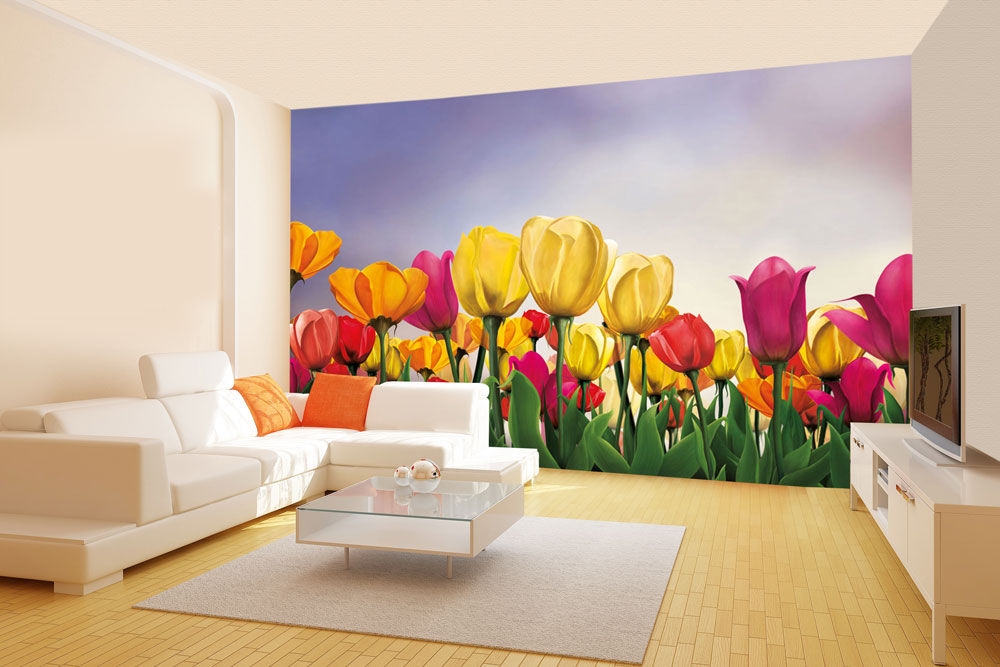 FLORAL WALLPAPER FOR WALLS , wallsandmurals wallsandmurals 모던스타일 침실 종이 액세서리 & 장식