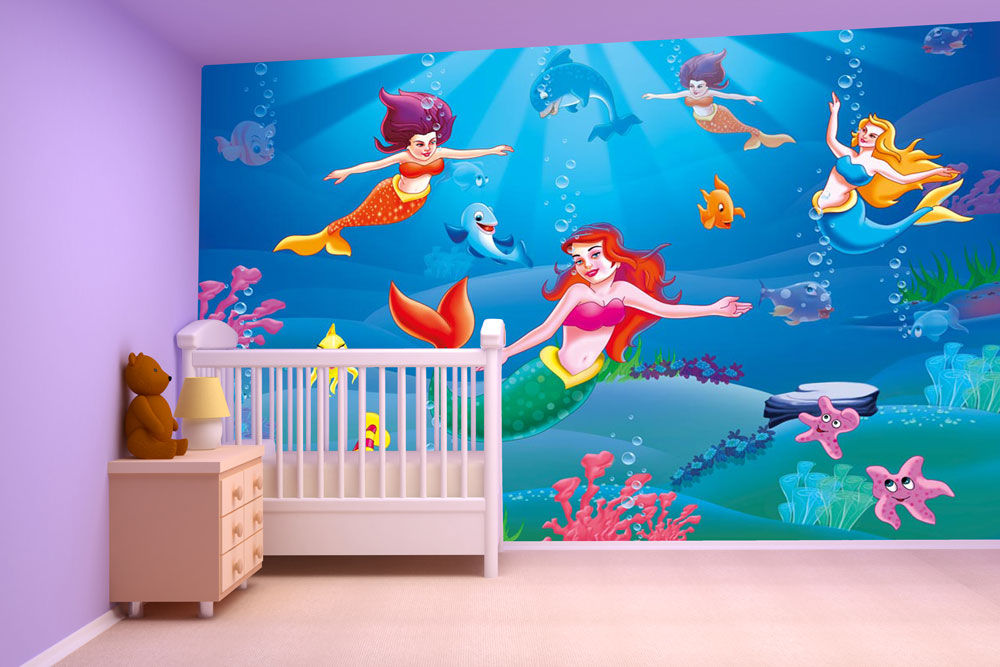 Cartoon, Galaxy, Fantasy wallpaper designs for kids room and home interiors . Walls and Murals wallsandmurals