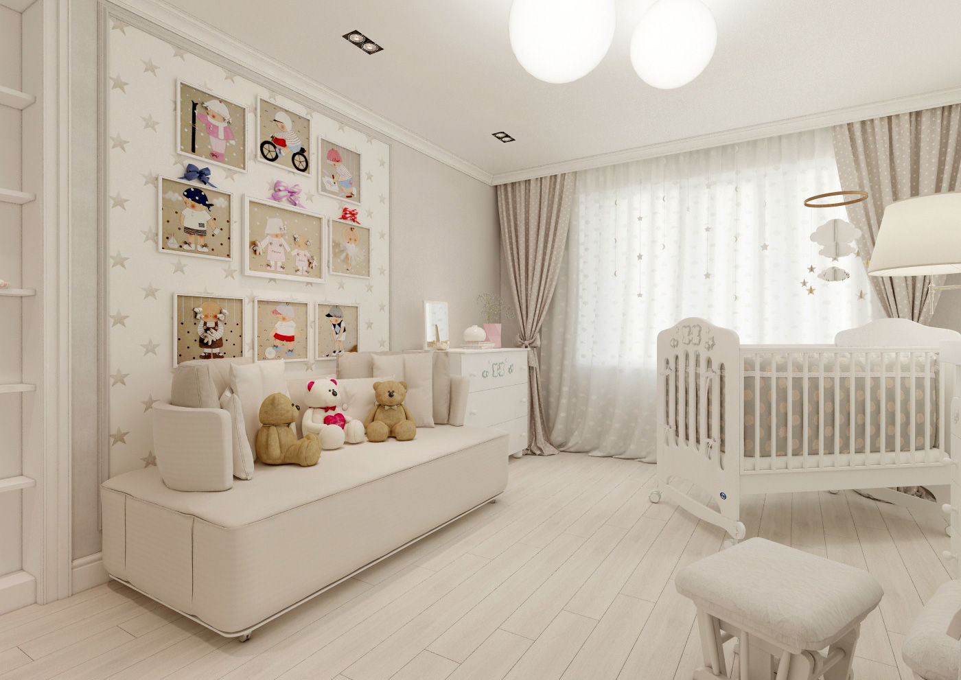 "Prime-Design", Дизайн-бюро № 11 Дизайн-бюро № 11 Nursery/kid’s room