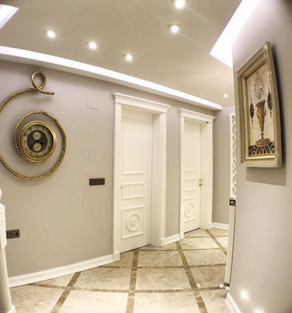 Deniz Yıldızı Evleri, Merve Demirel Interiors Merve Demirel Interiors 現代風玄關、走廊與階梯 陶器