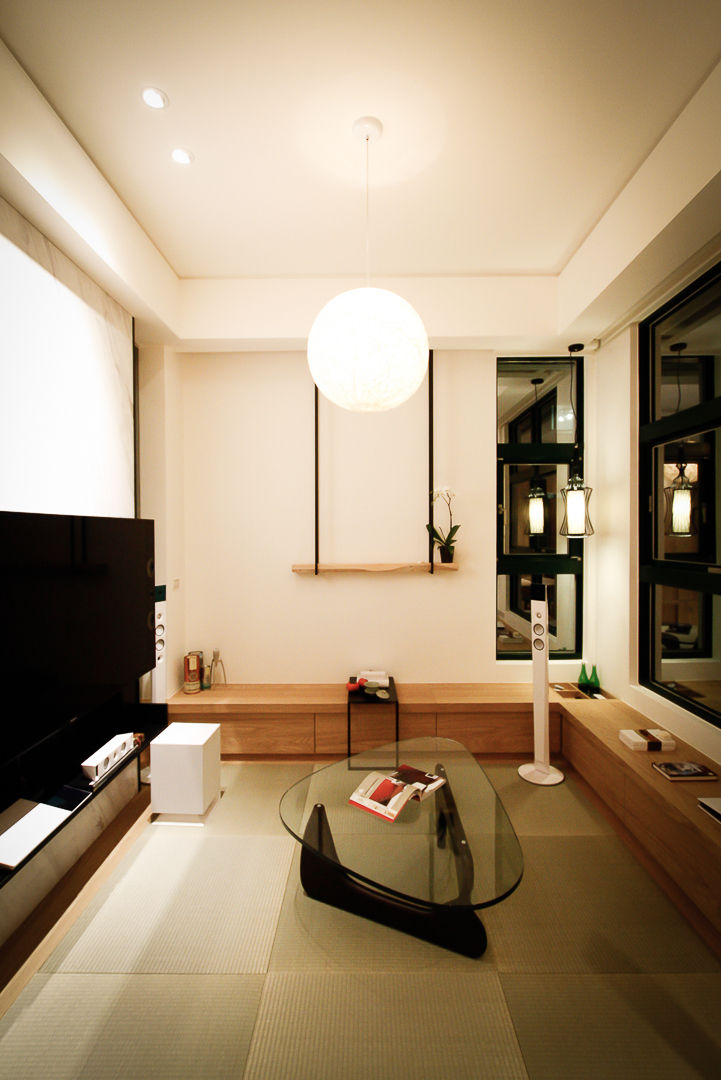 BRAVO INTERIOR DESIGN & DECO NEW JP STYLE 璞碩室內裝修設計工程有限公司 Asian style living room