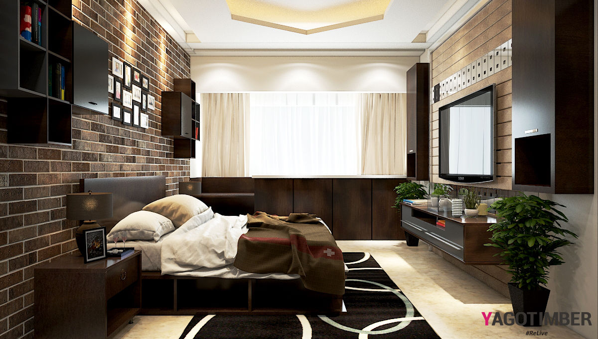 Get a Stunning Interior Design Ideas For Your Bedroom in Delhi NCR - Yagotimber, Yagotimber.com Yagotimber.com Dormitorios de estilo rústico Camas y cabeceras