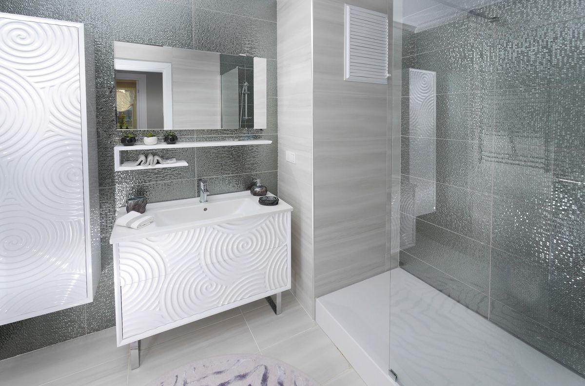 TrioParkKonut Çorlu - Örnek Daire, MAG Tasarım Mimarlık MAG Tasarım Mimarlık Modern bathroom