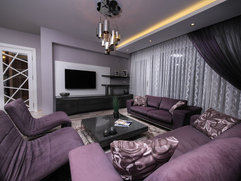 TrioParkKonut Çorlu - Örnek Daire, MAG Tasarım Mimarlık MAG Tasarım Mimarlık Modern living room