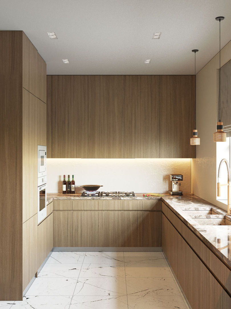 Квартира в Лондоне, Studio 25 Studio 25 Minimalist kitchen