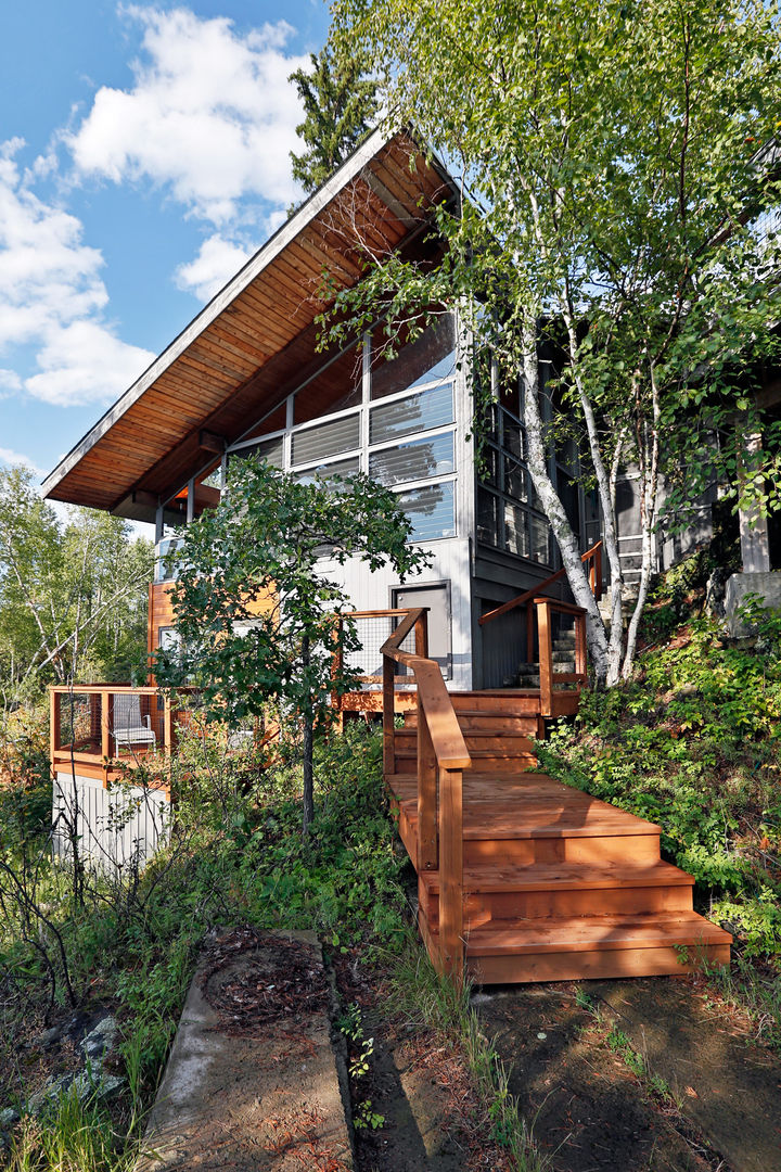 West hawk Lake Cottage, Unit 7 Architecture Unit 7 Architecture Modern Evler