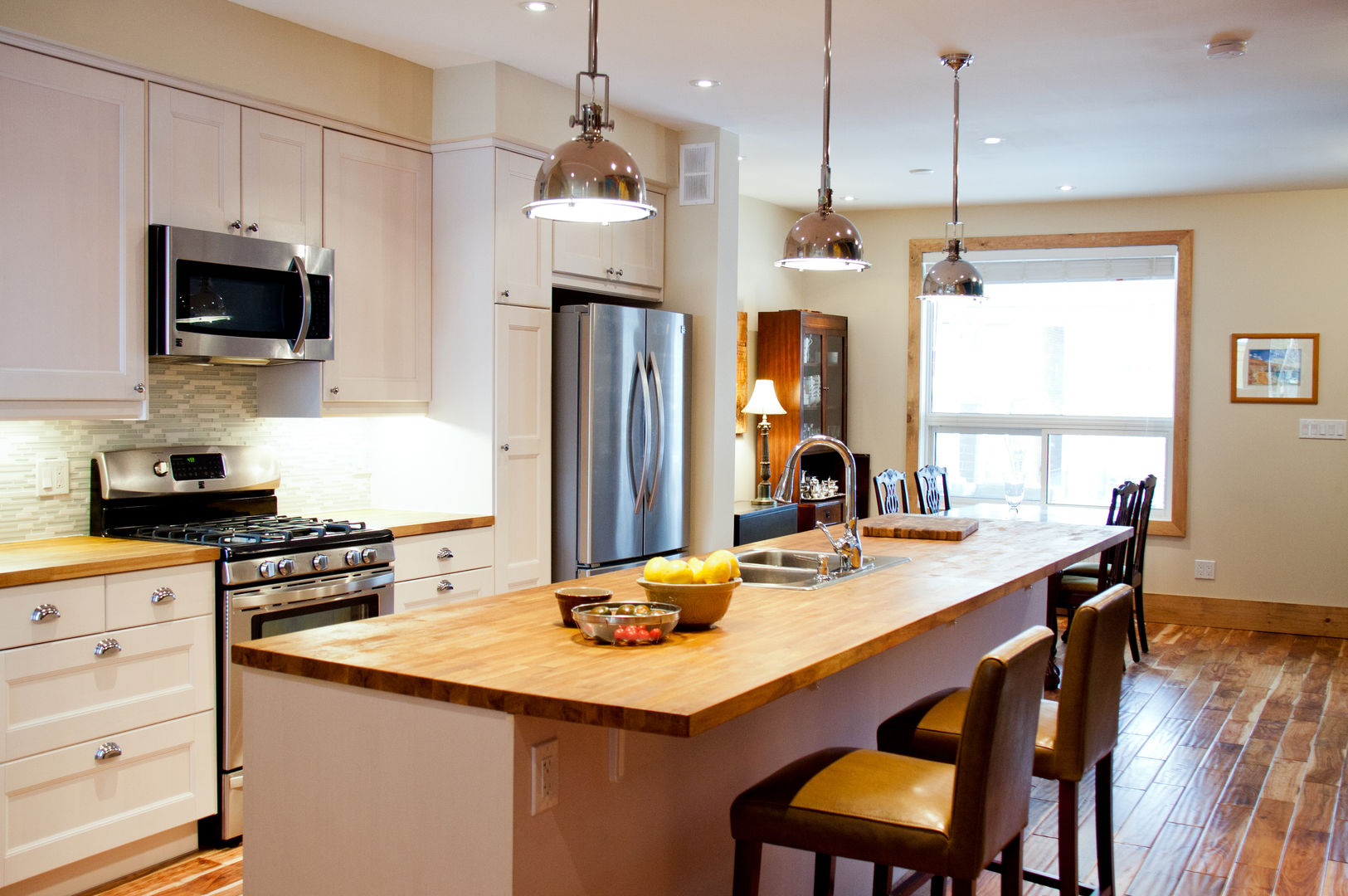 Brock Street Renovation, Solares Architecture Solares Architecture Modern kitchen